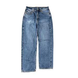 Arket - STRAIGHT CROPPED Non-Stretch Jeans / 29